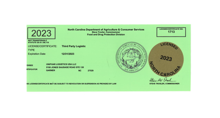 3PL License
